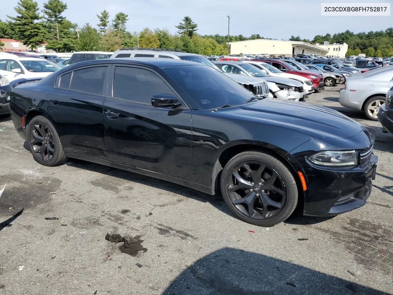 2015 Dodge Charger Se VIN: 2C3CDXBG8FH752817 Lot: 71532674