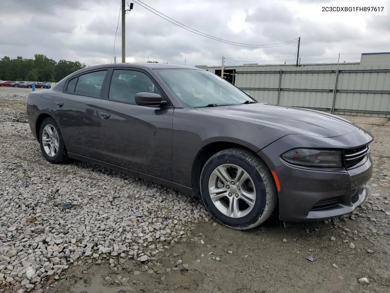 2015 Dodge Charger Se VIN: 2C3CDXBG1FH897617 Lot: 71750924