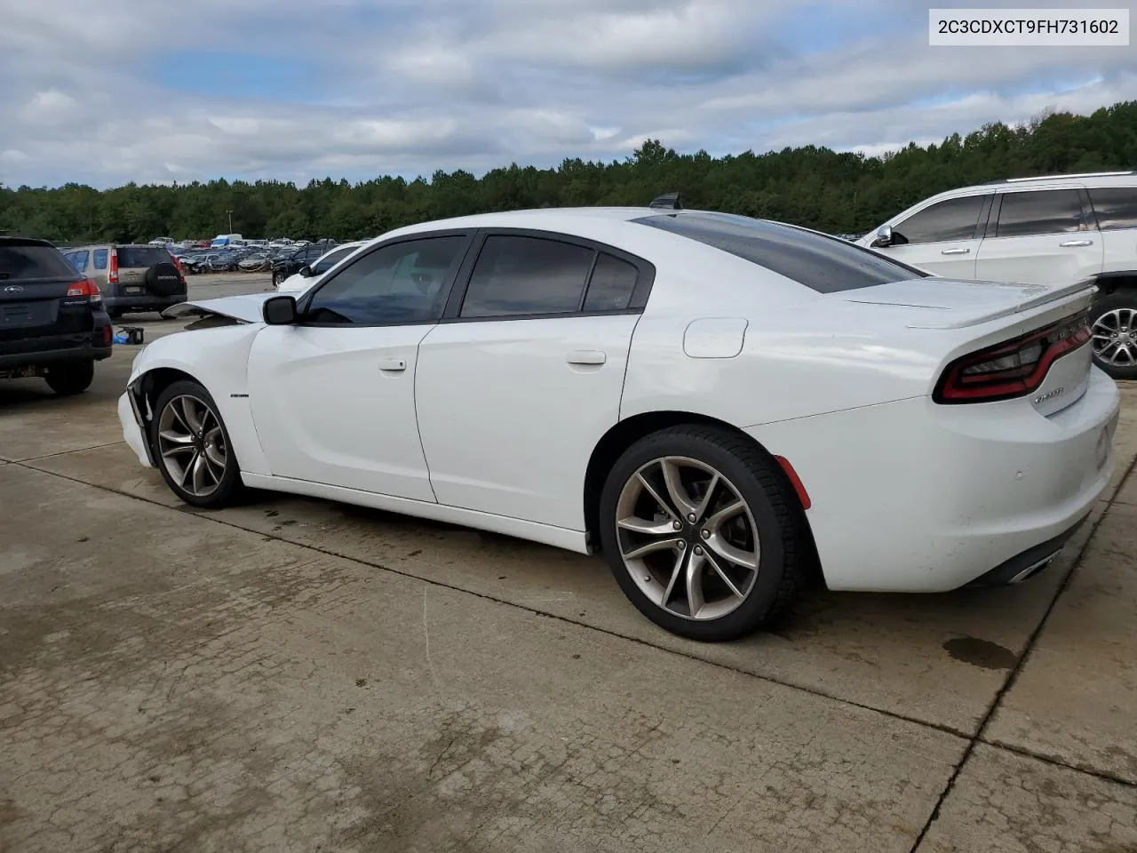 2015 Dodge Charger R/T VIN: 2C3CDXCT9FH731602 Lot: 71955794