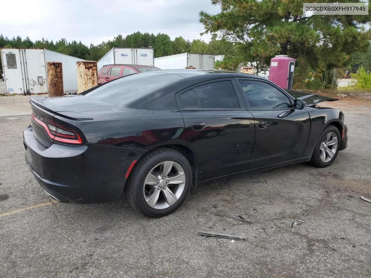 2015 Dodge Charger Se VIN: 2C3CDXBGXFH917945 Lot: 72026424