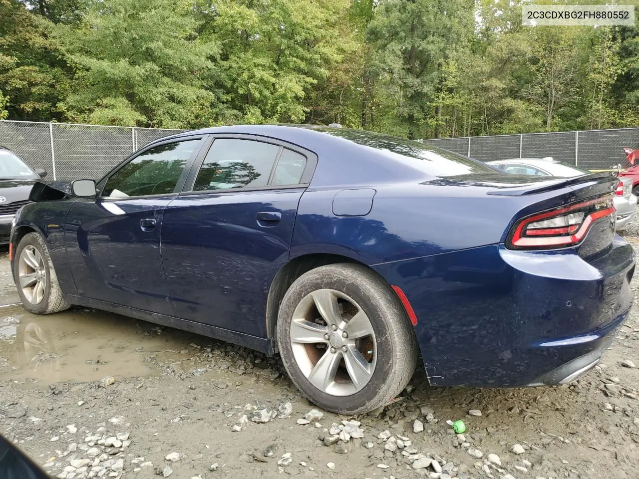 2015 Dodge Charger Se VIN: 2C3CDXBG2FH880552 Lot: 72496904