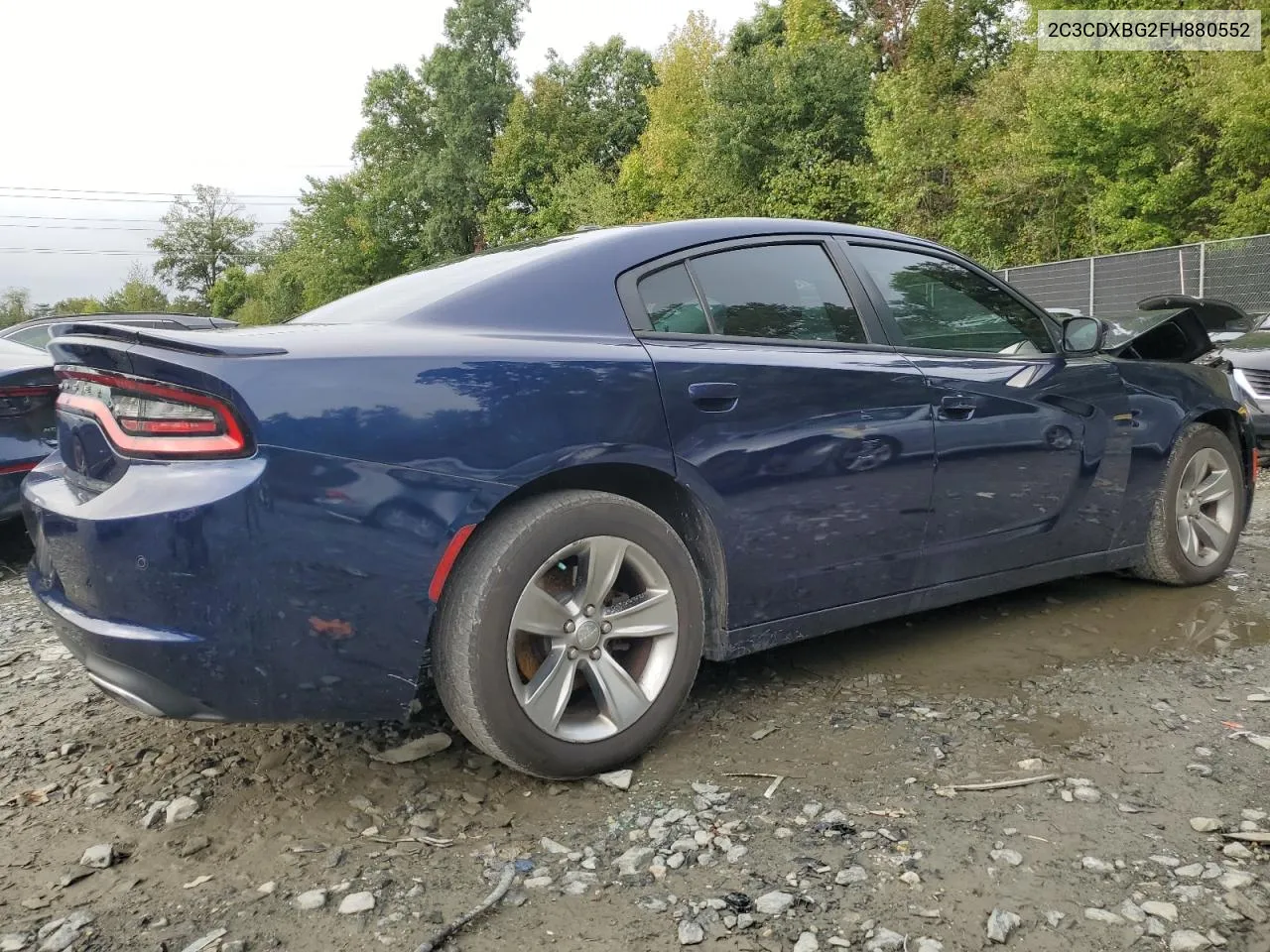 2015 Dodge Charger Se VIN: 2C3CDXBG2FH880552 Lot: 72496904