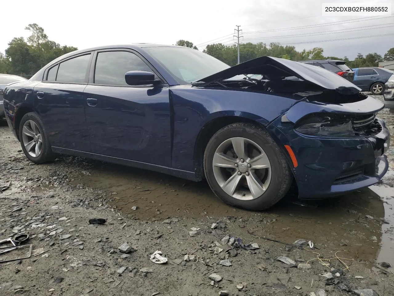 2015 Dodge Charger Se VIN: 2C3CDXBG2FH880552 Lot: 72496904