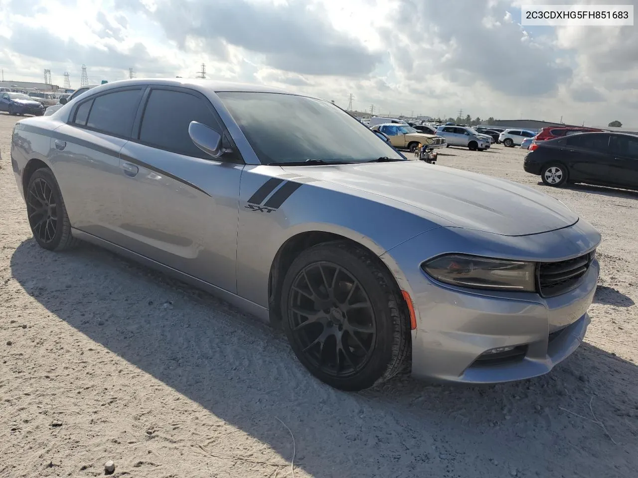 2C3CDXHG5FH851683 2015 Dodge Charger Sxt