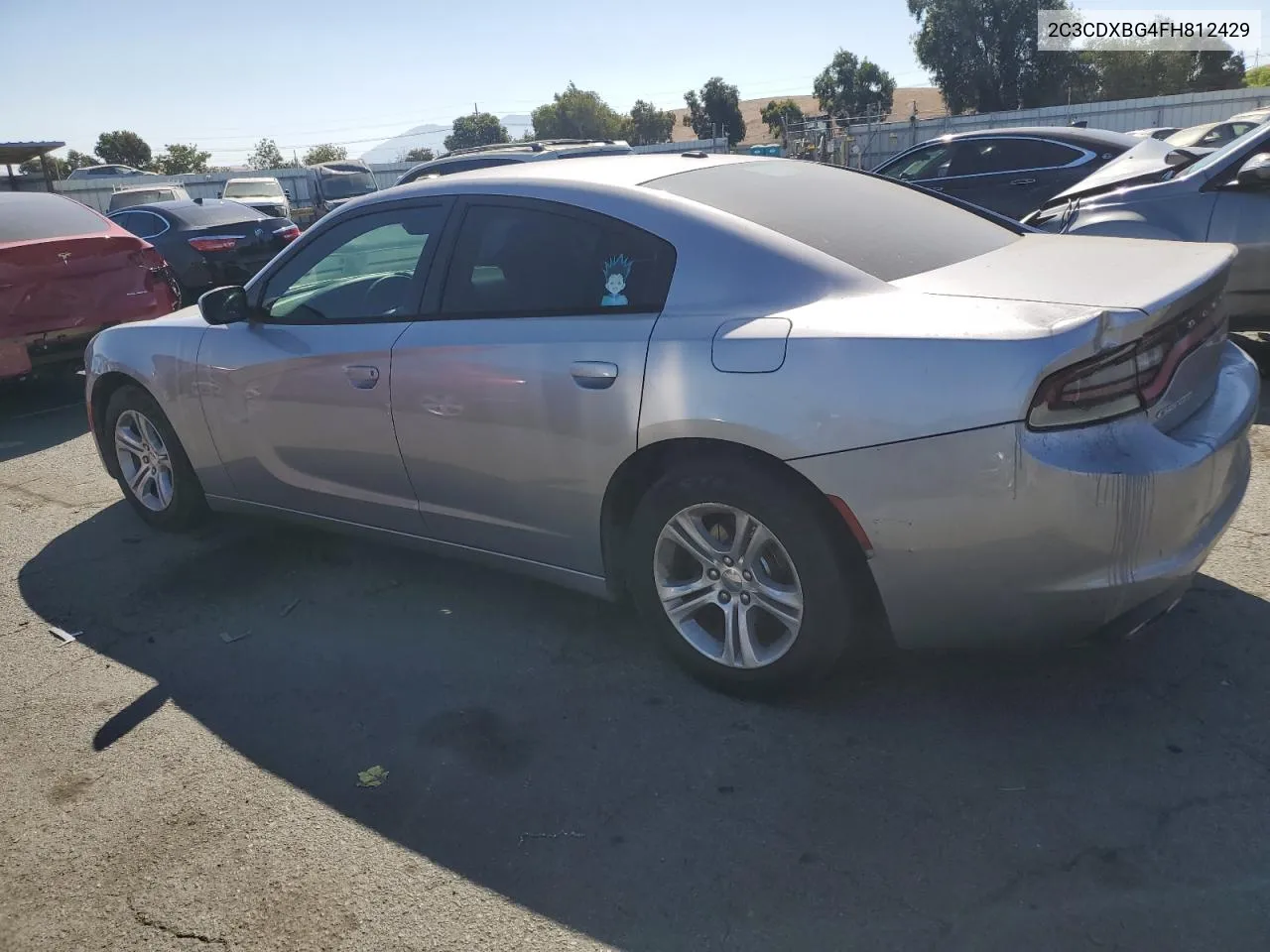 2015 Dodge Charger Se VIN: 2C3CDXBG4FH812429 Lot: 72815404