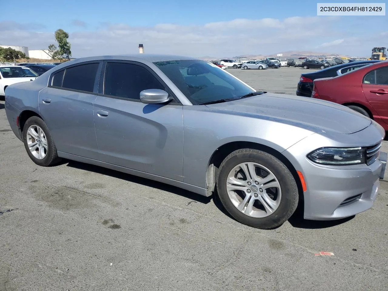 2015 Dodge Charger Se VIN: 2C3CDXBG4FH812429 Lot: 72815404