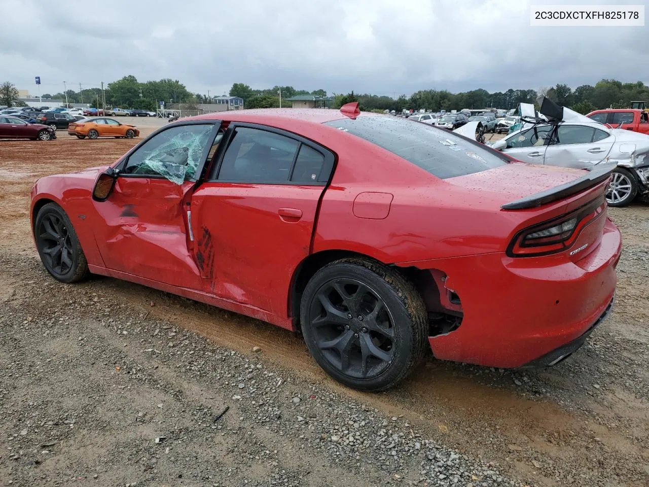 2015 Dodge Charger R/T VIN: 2C3CDXCTXFH825178 Lot: 72925104