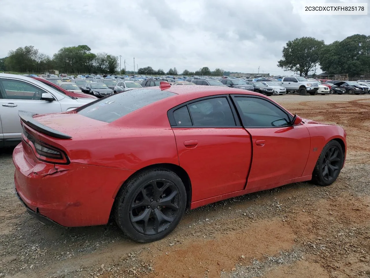 2015 Dodge Charger R/T VIN: 2C3CDXCTXFH825178 Lot: 72925104