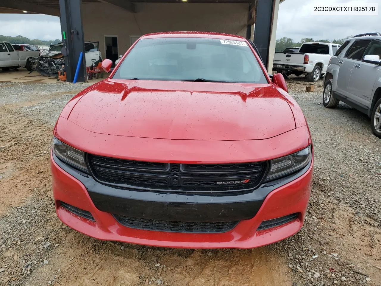 2015 Dodge Charger R/T VIN: 2C3CDXCTXFH825178 Lot: 72925104