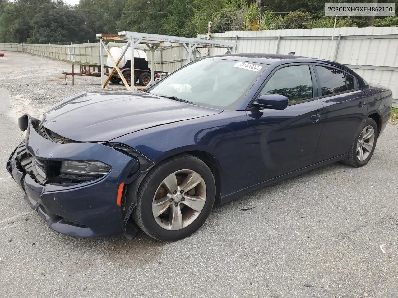 2015 Dodge Charger Sxt VIN: 2C3CDXHGXFH862100 Lot: 73144684