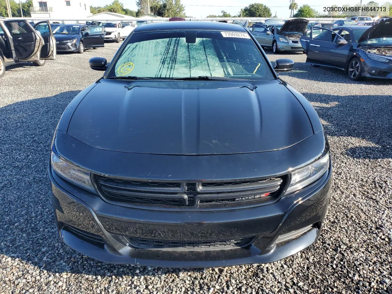 2015 Dodge Charger Sxt VIN: 2C3CDXHG8FH844713 Lot: 73969274