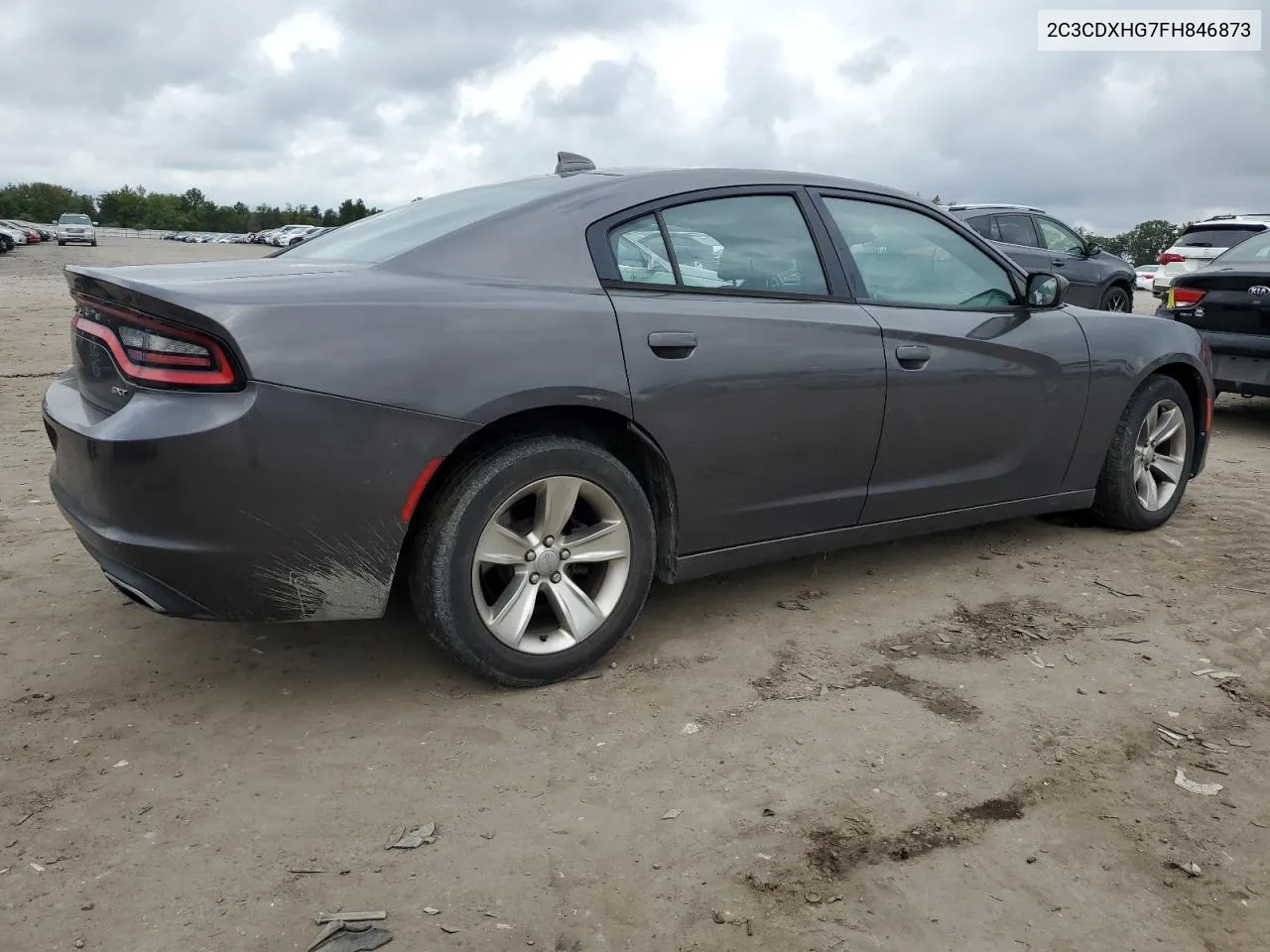 2015 Dodge Charger Sxt VIN: 2C3CDXHG7FH846873 Lot: 74067634