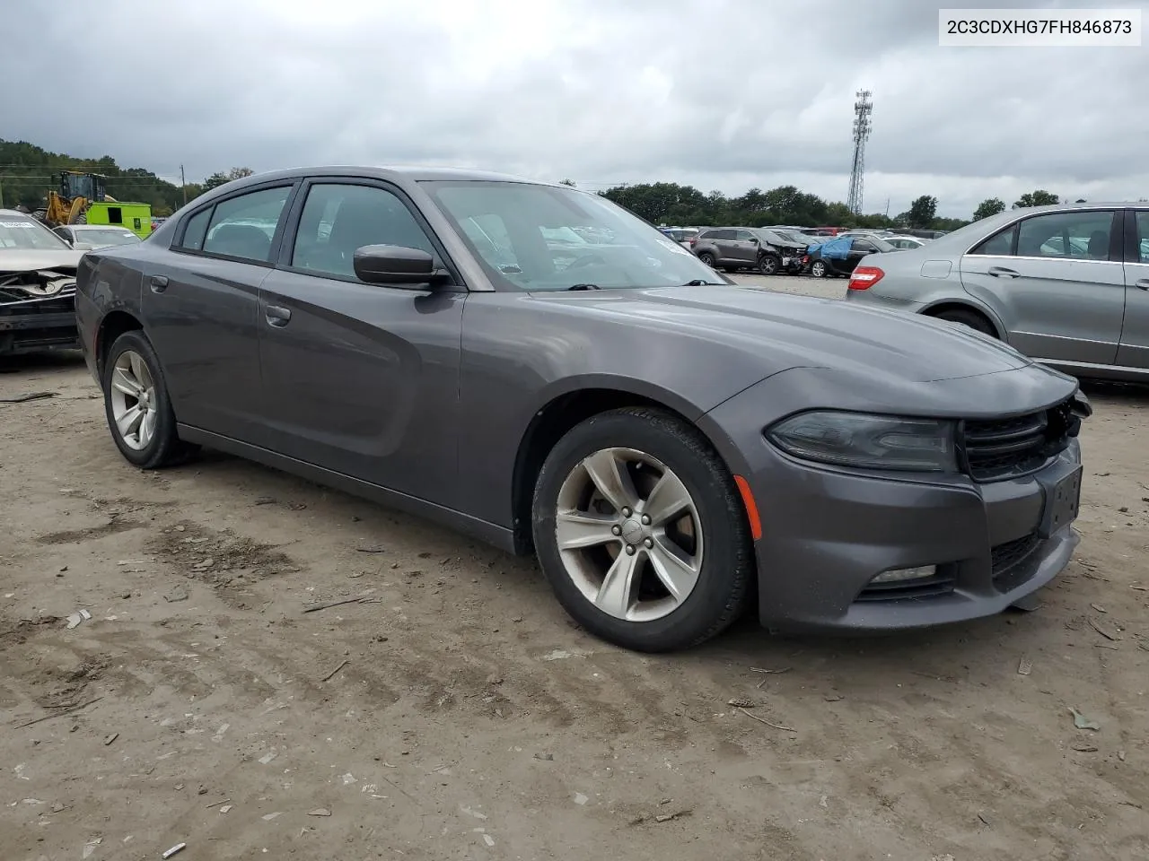 2015 Dodge Charger Sxt VIN: 2C3CDXHG7FH846873 Lot: 74067634