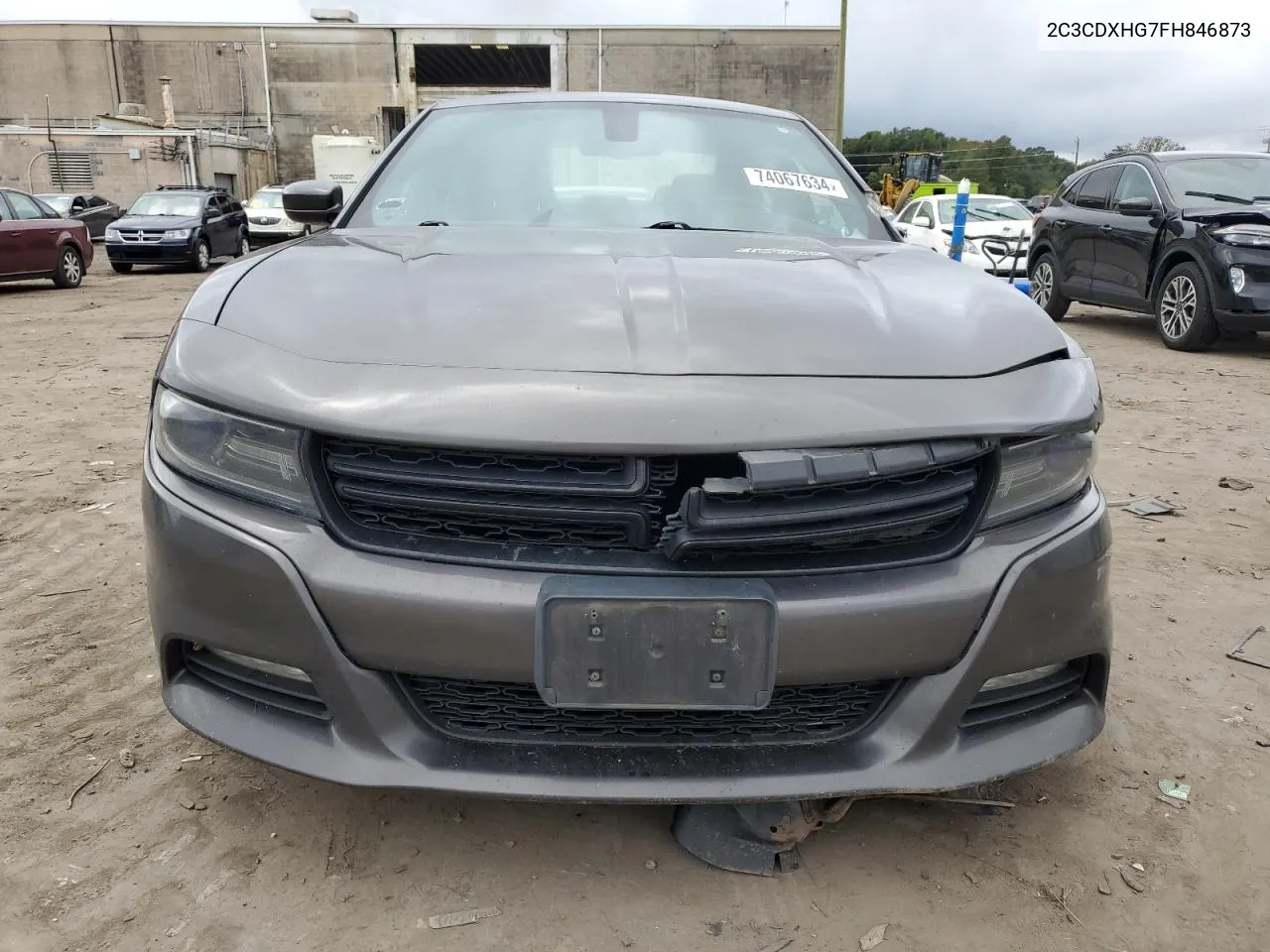 2C3CDXHG7FH846873 2015 Dodge Charger Sxt