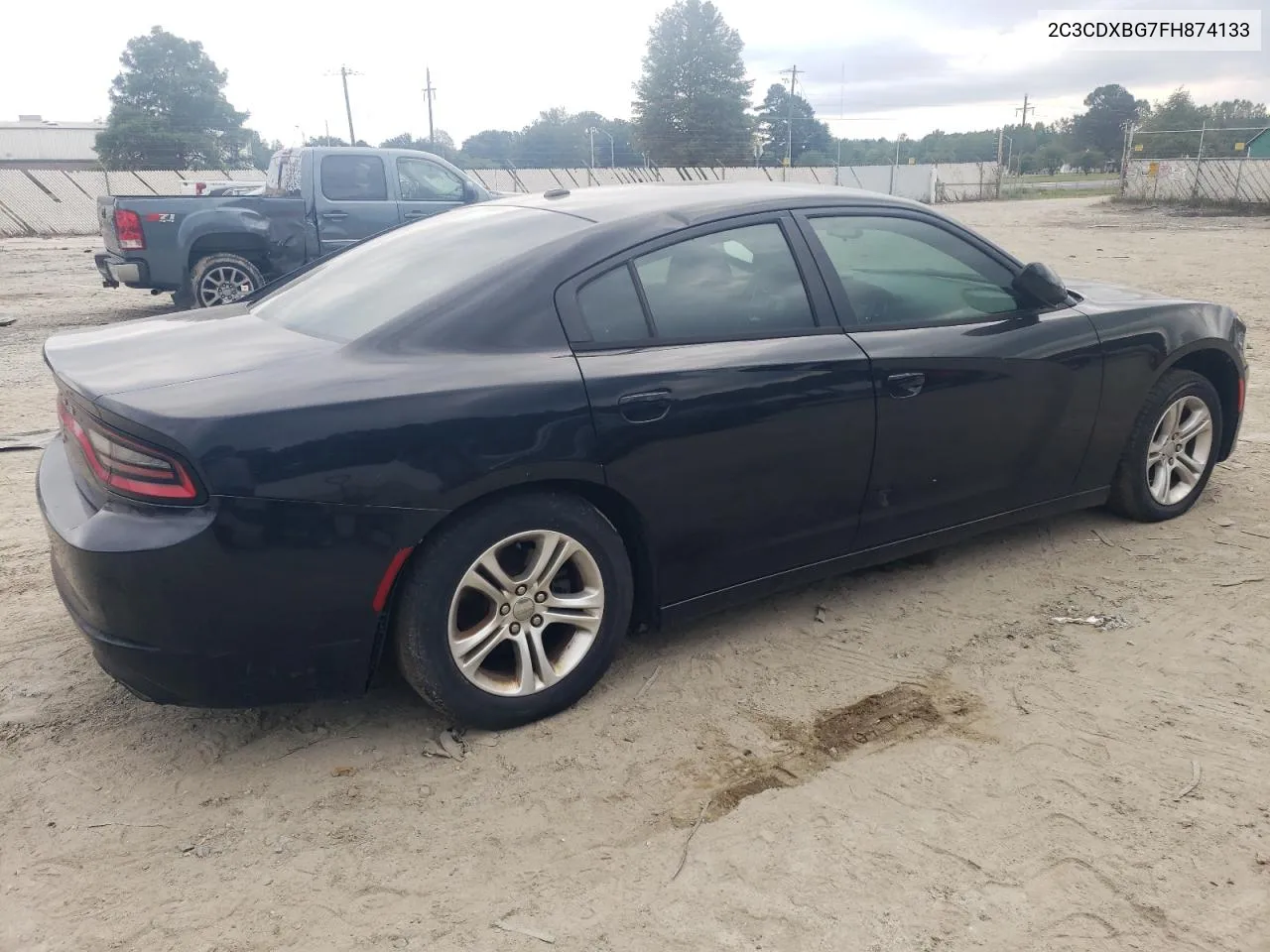 2015 Dodge Charger Se VIN: 2C3CDXBG7FH874133 Lot: 74194024