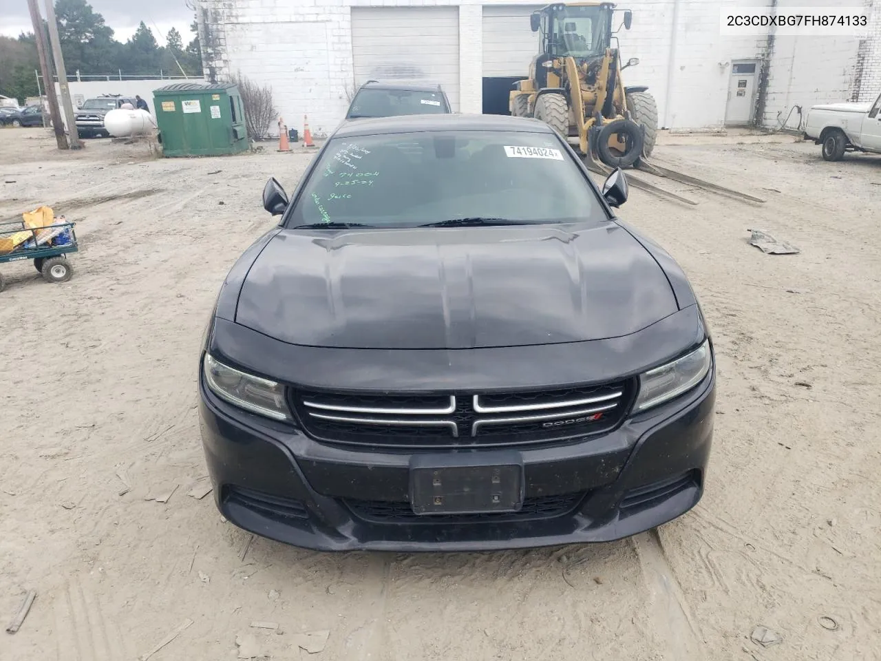 2015 Dodge Charger Se VIN: 2C3CDXBG7FH874133 Lot: 74194024