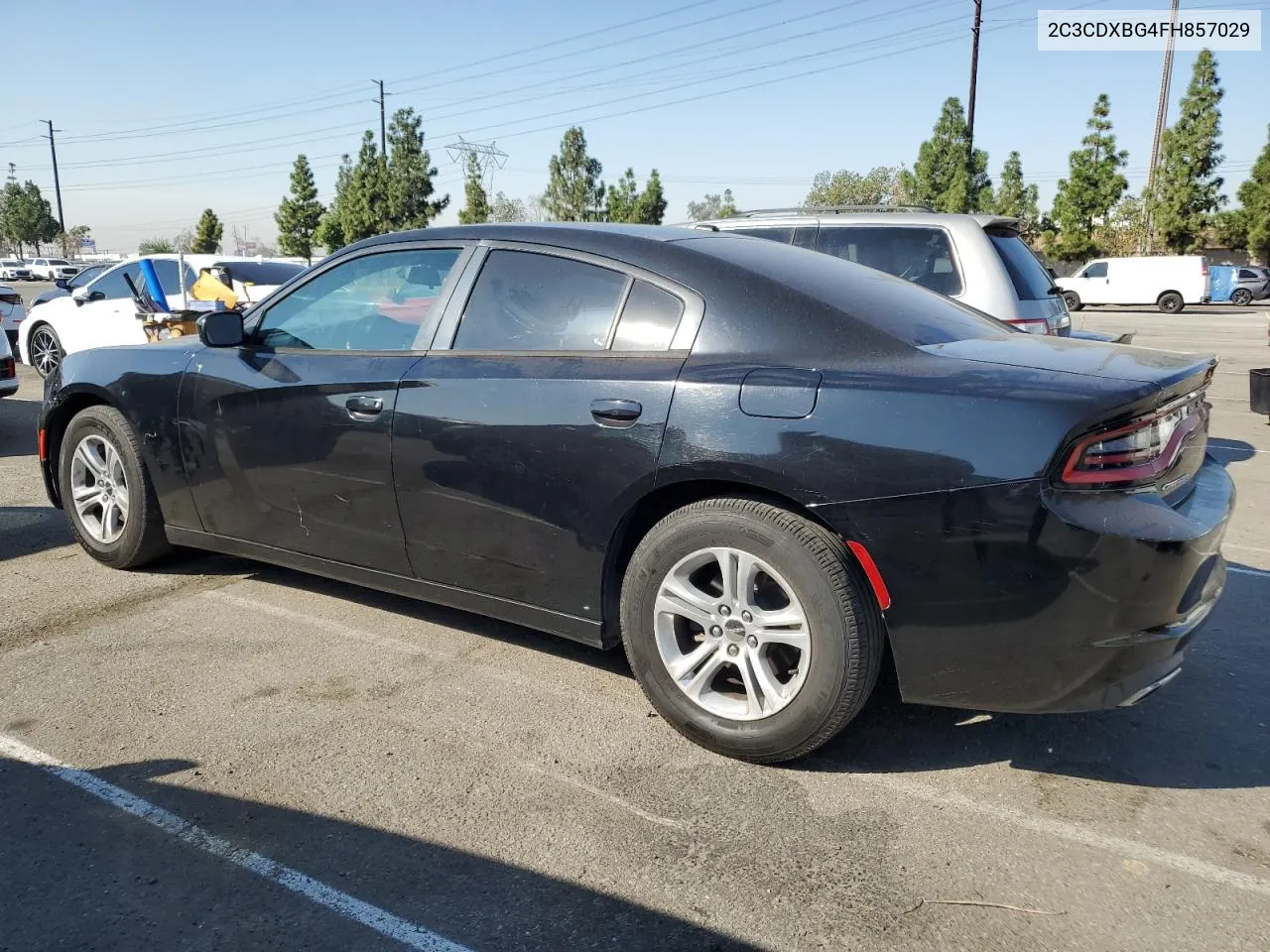 2015 Dodge Charger Se VIN: 2C3CDXBG4FH857029 Lot: 74302624