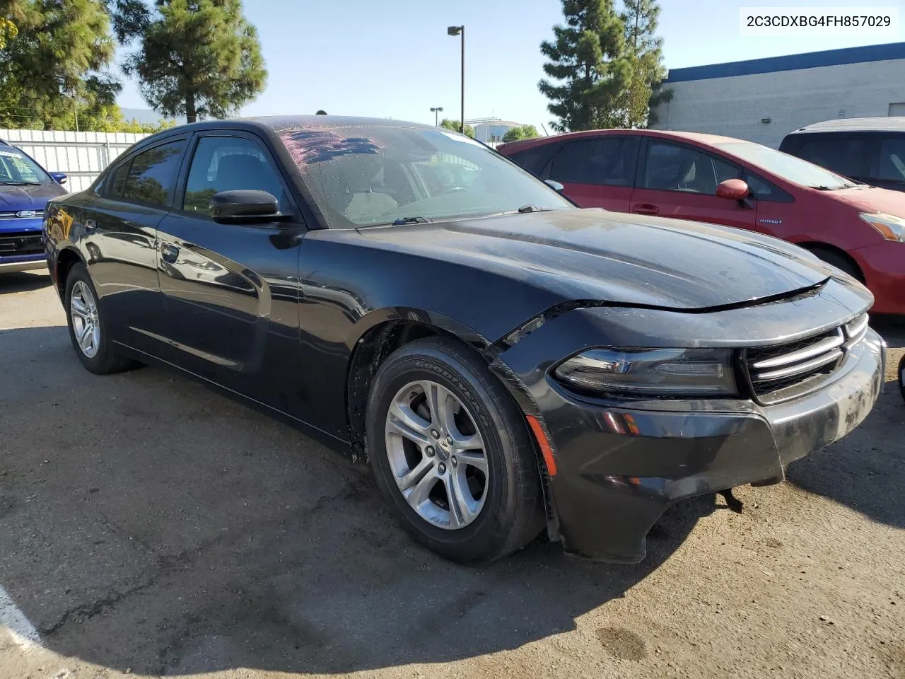 2015 Dodge Charger Se VIN: 2C3CDXBG4FH857029 Lot: 74302624