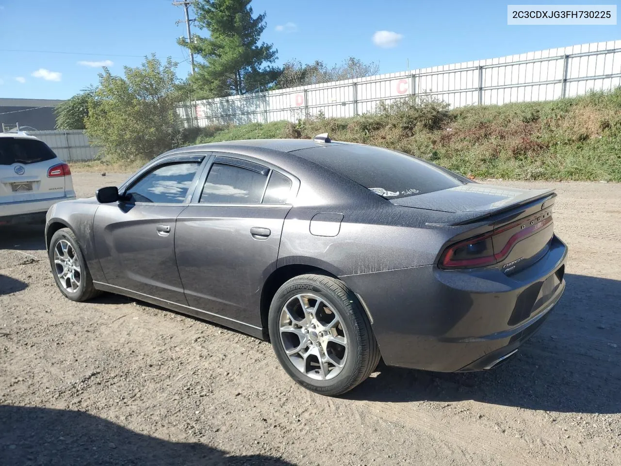 2015 Dodge Charger Sxt VIN: 2C3CDXJG3FH730225 Lot: 74494824