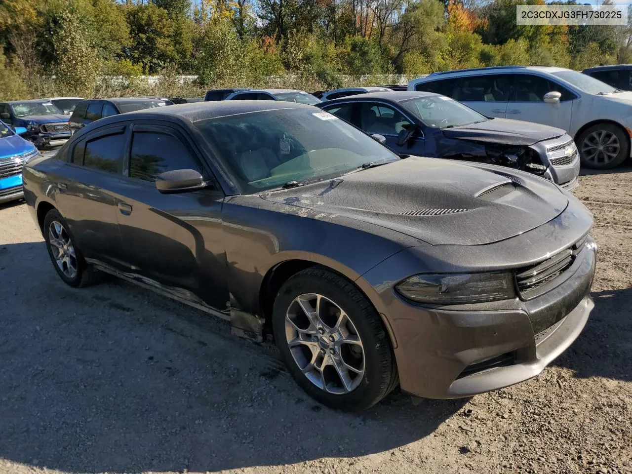 2015 Dodge Charger Sxt VIN: 2C3CDXJG3FH730225 Lot: 74494824