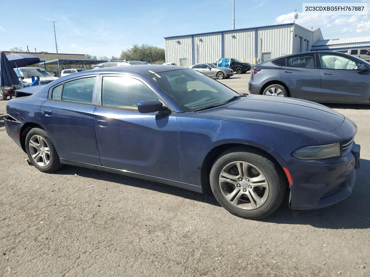 2015 Dodge Charger Se VIN: 2C3CDXBG5FH767887 Lot: 74639804