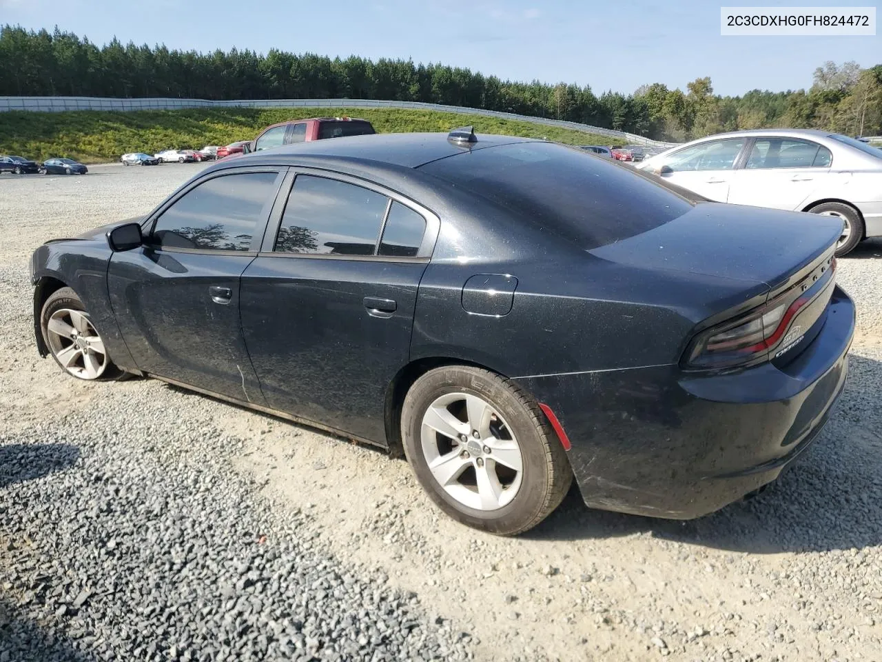 2015 Dodge Charger Sxt VIN: 2C3CDXHG0FH824472 Lot: 74741164