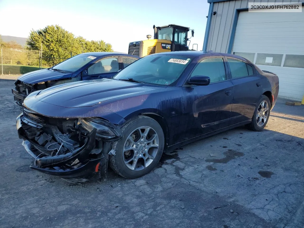 2015 Dodge Charger Sxt VIN: 2C3CDXJG1FH762882 Lot: 74883034