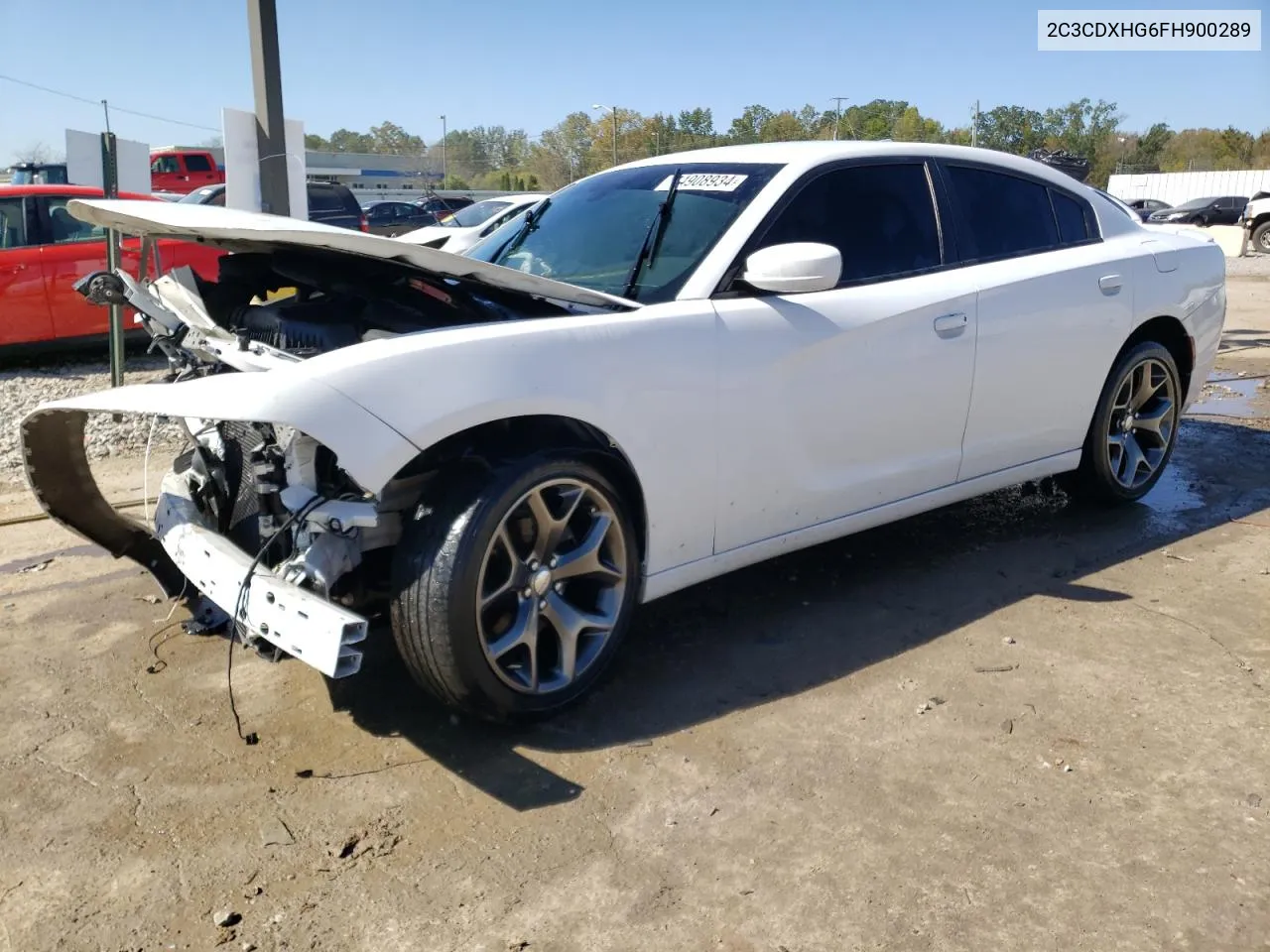 2C3CDXHG6FH900289 2015 Dodge Charger Sxt