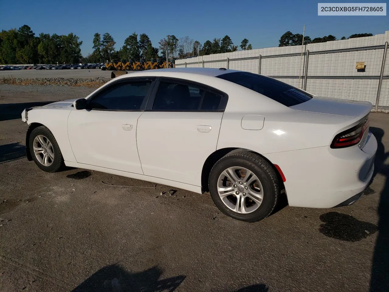 2015 Dodge Charger Se VIN: 2C3CDXBG5FH728605 Lot: 74925044