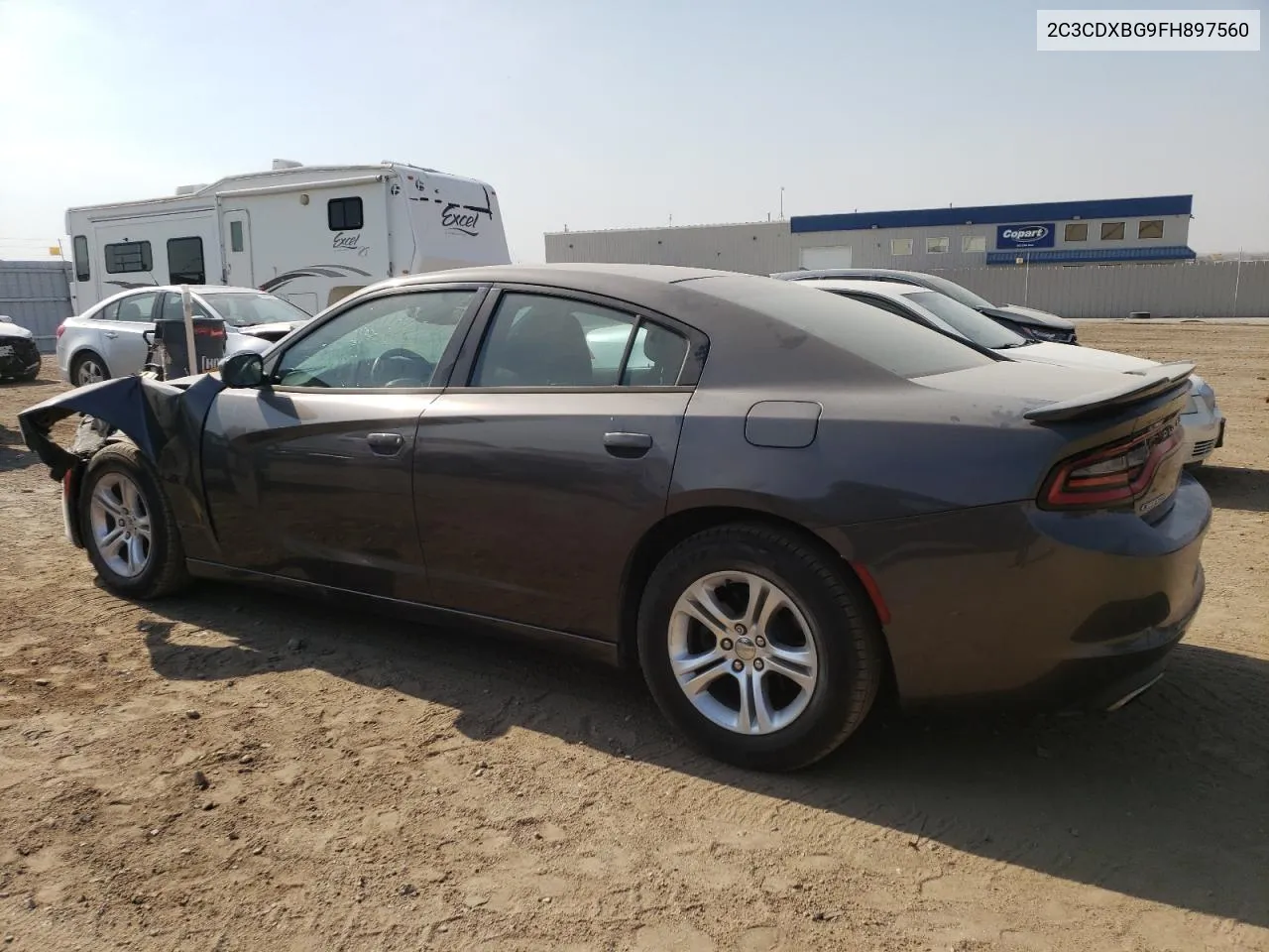 2015 Dodge Charger Se VIN: 2C3CDXBG9FH897560 Lot: 75137244