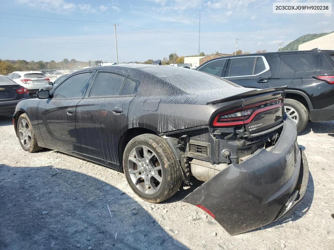 2015 Dodge Charger Sxt VIN: 2C3CDXJG9FH920238 Lot: 75438154