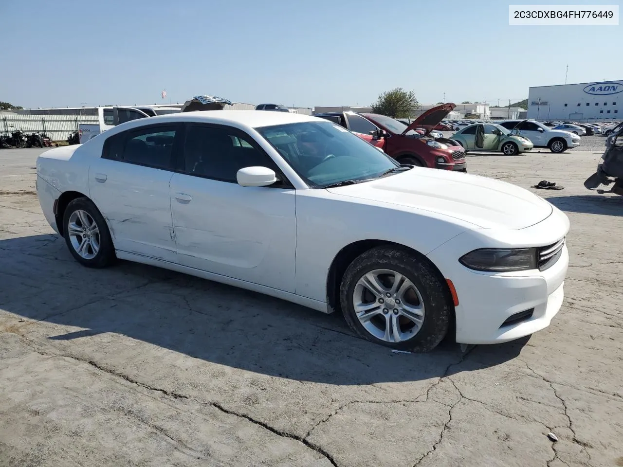 2015 Dodge Charger Se VIN: 2C3CDXBG4FH776449 Lot: 75504844