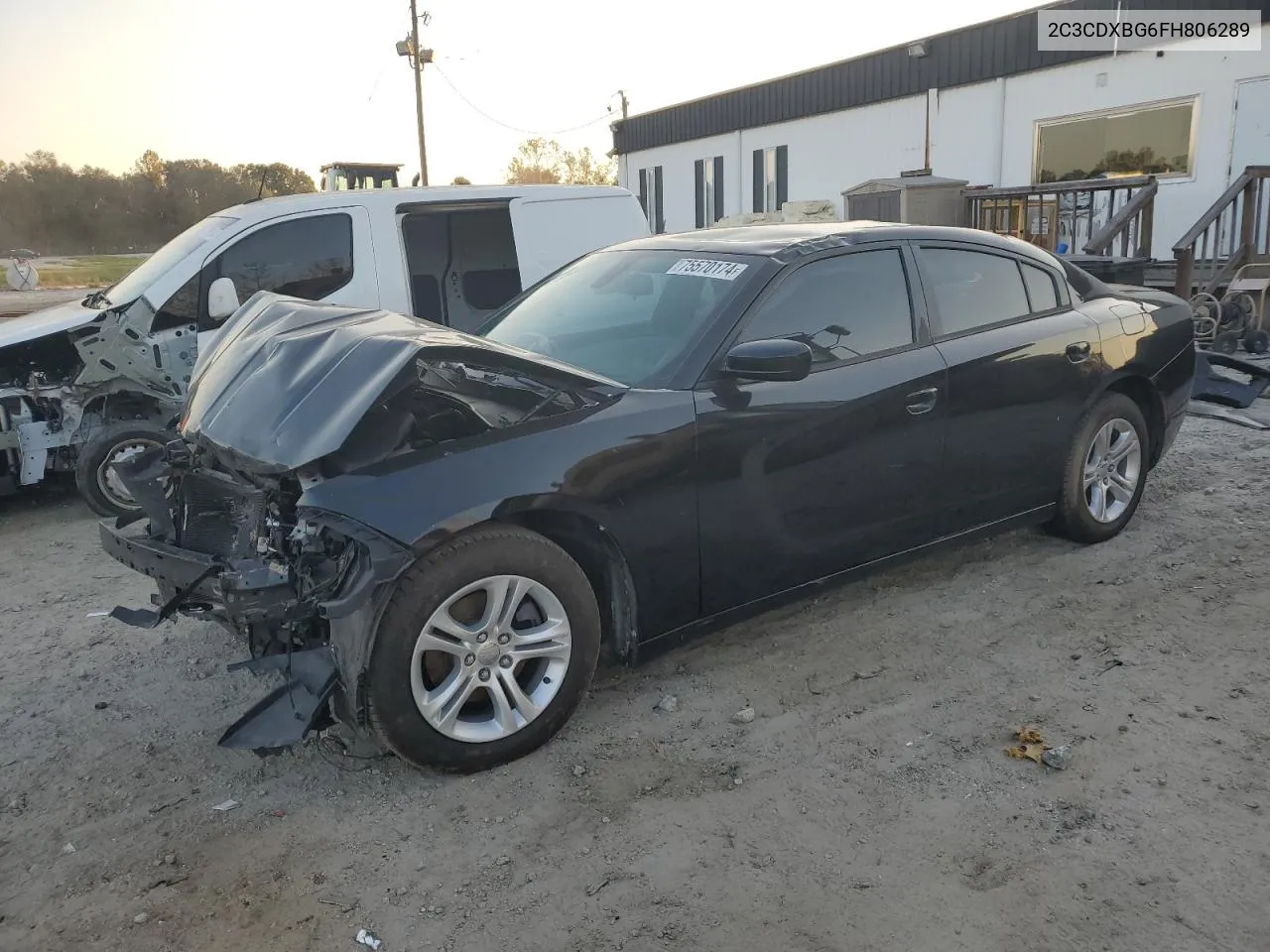 2C3CDXBG6FH806289 2015 Dodge Charger Se