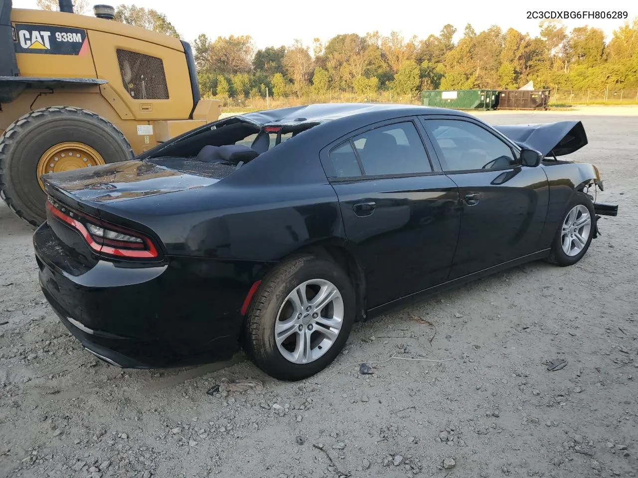 2015 Dodge Charger Se VIN: 2C3CDXBG6FH806289 Lot: 75570174