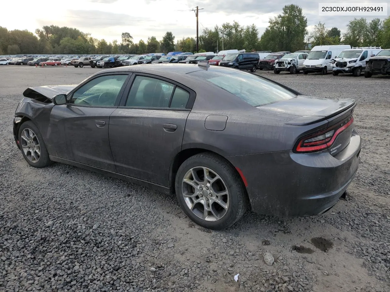 2C3CDXJG0FH929491 2015 Dodge Charger Sxt