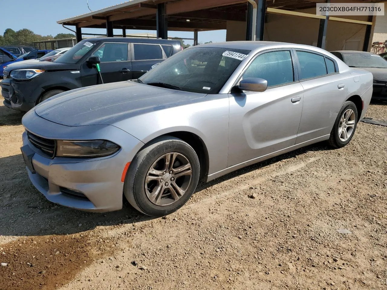 2015 Dodge Charger Se VIN: 2C3CDXBG4FH771316 Lot: 75941744