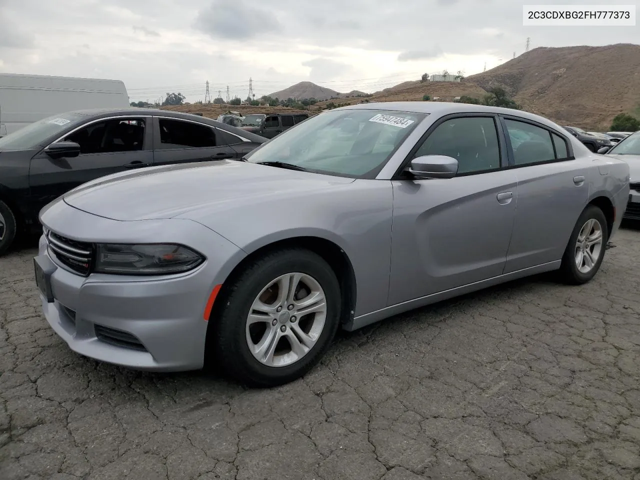 2015 Dodge Charger Se VIN: 2C3CDXBG2FH777373 Lot: 75947484