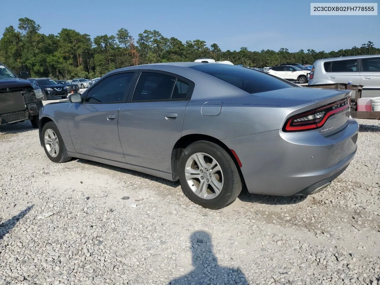 2015 Dodge Charger Se VIN: 2C3CDXBG2FH778555 Lot: 76059624