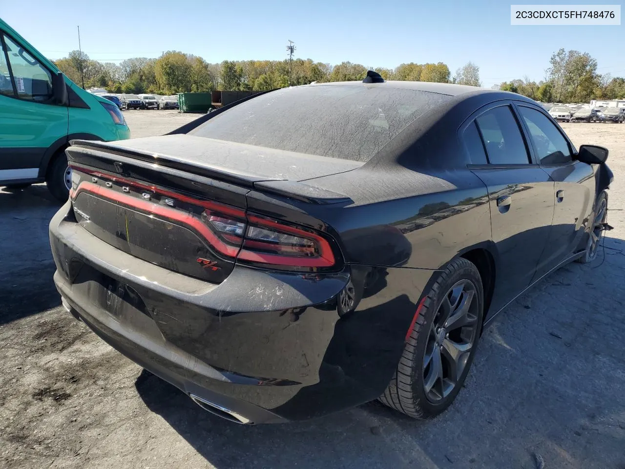 2C3CDXCT5FH748476 2015 Dodge Charger R/T