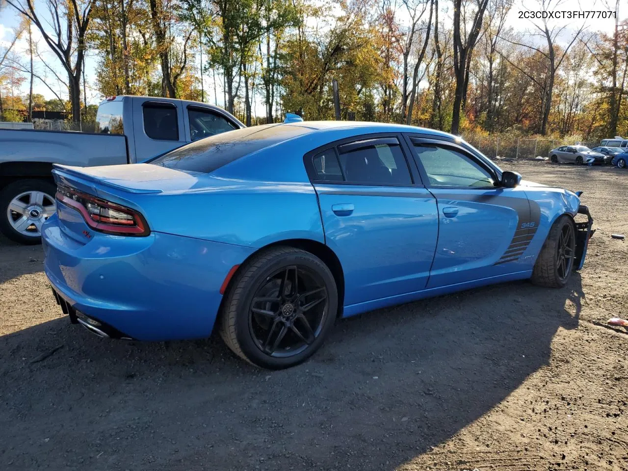 2015 Dodge Charger R/T VIN: 2C3CDXCT3FH777071 Lot: 76260904