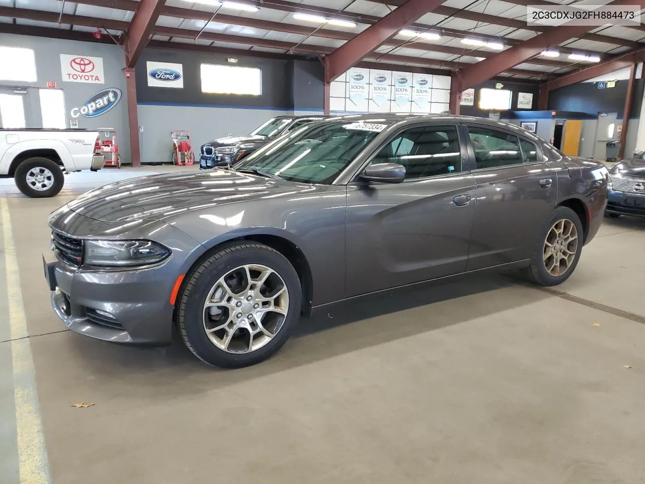 2015 Dodge Charger Sxt VIN: 2C3CDXJG2FH884473 Lot: 76757334