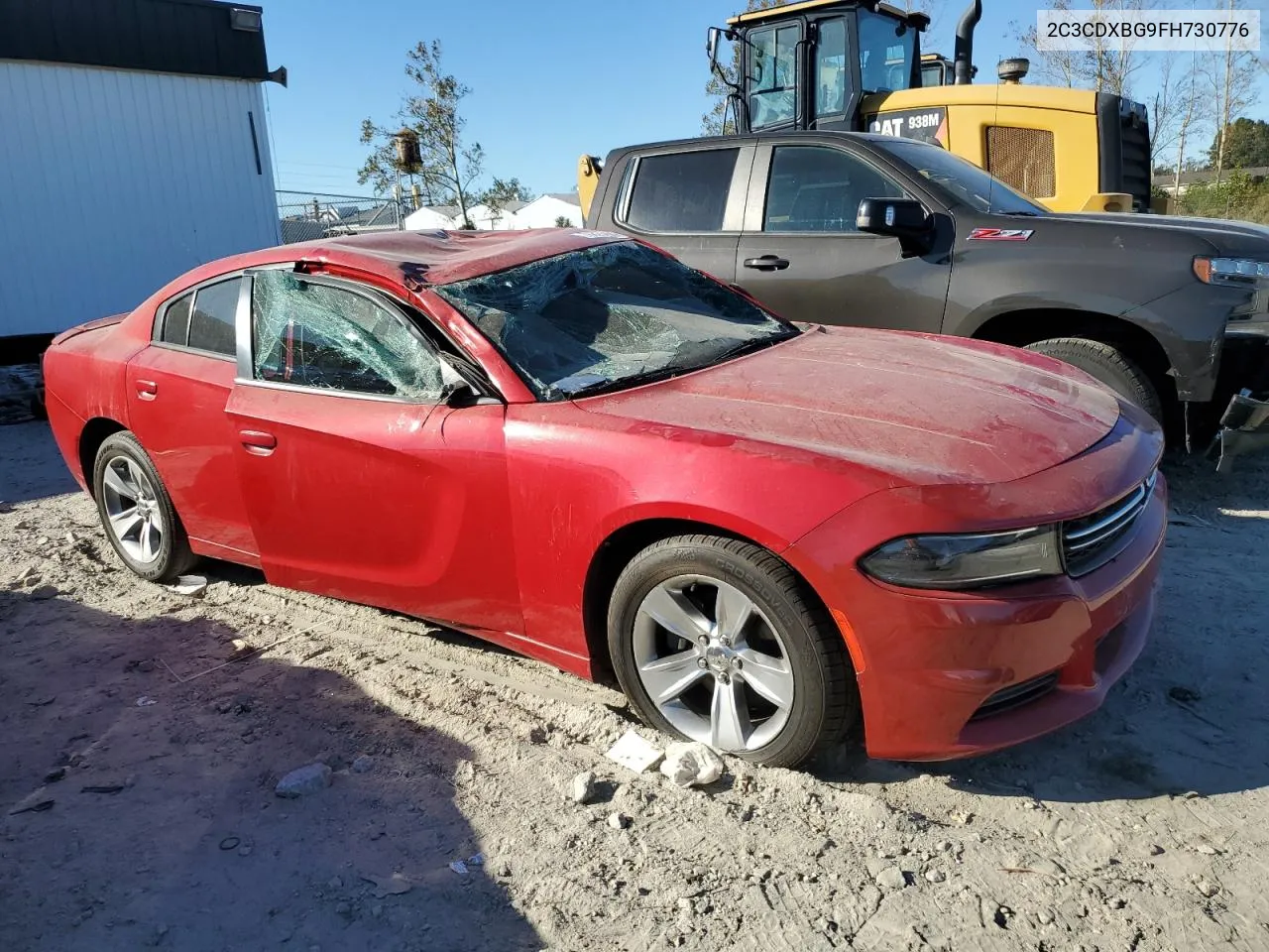 2015 Dodge Charger Se VIN: 2C3CDXBG9FH730776 Lot: 76826454