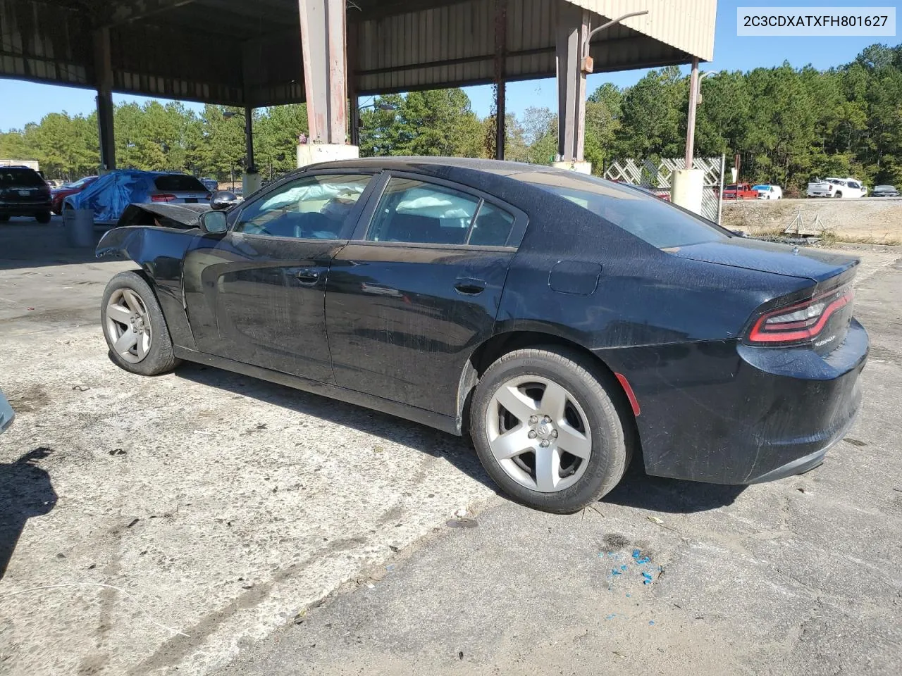 2C3CDXATXFH801627 2015 Dodge Charger Police