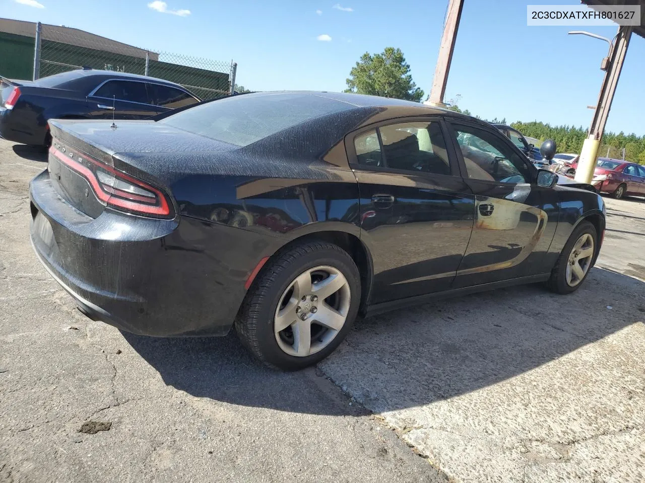 2C3CDXATXFH801627 2015 Dodge Charger Police