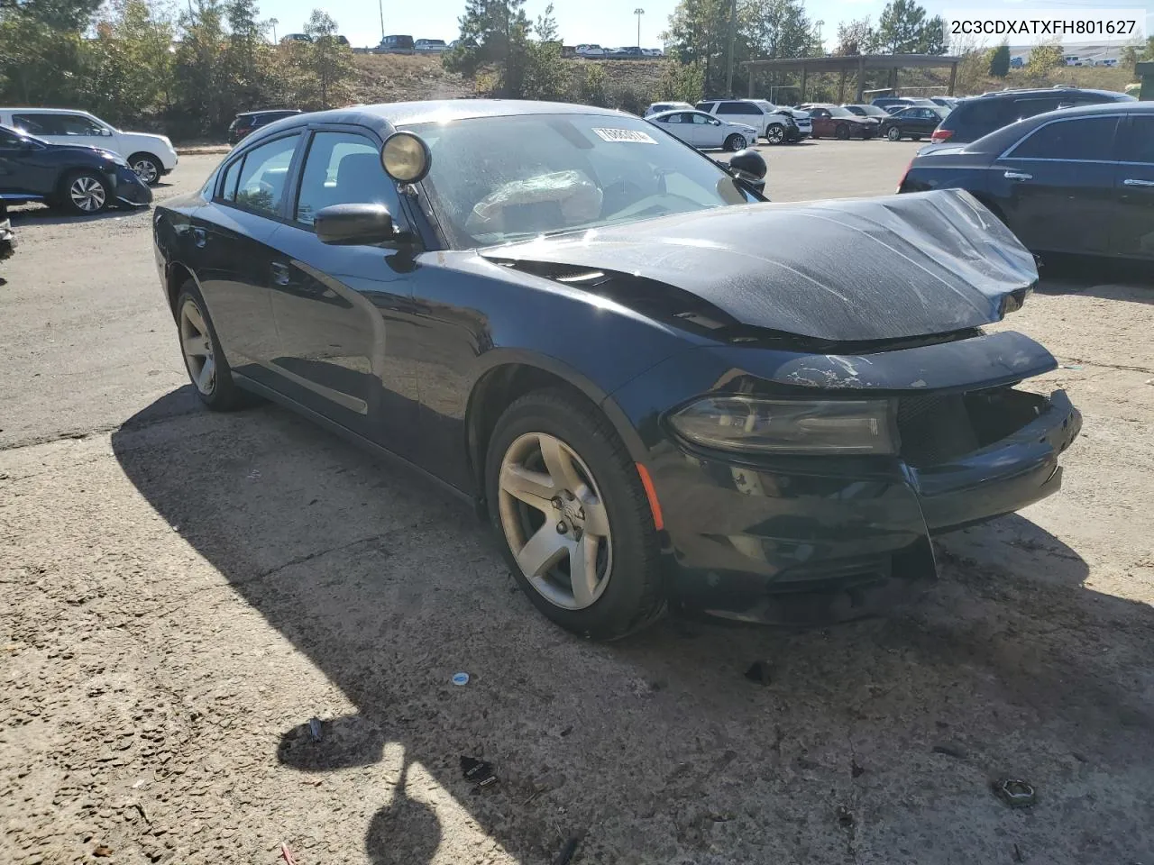 2C3CDXATXFH801627 2015 Dodge Charger Police