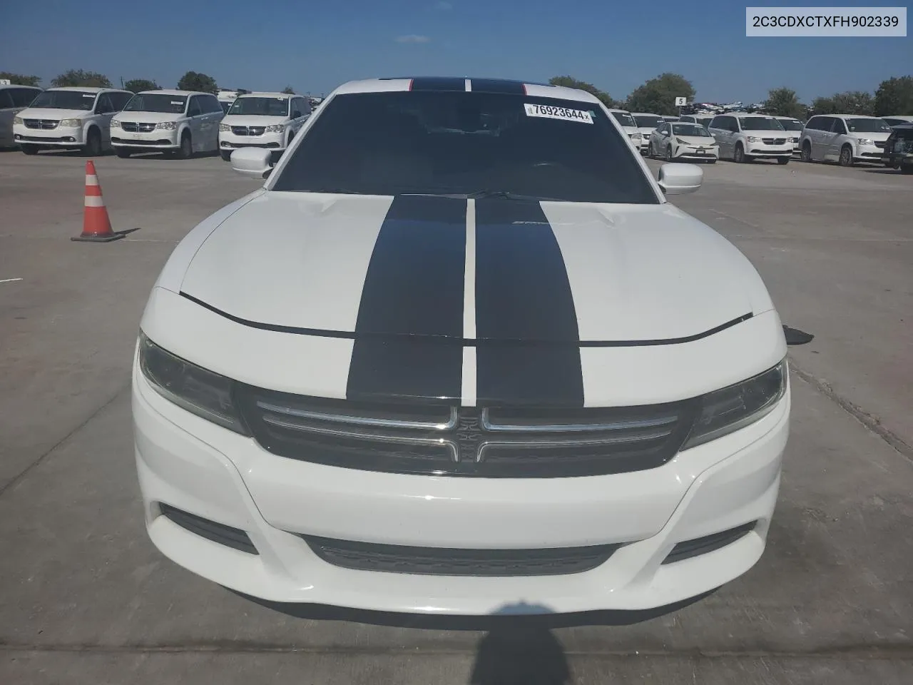 2C3CDXCTXFH902339 2015 Dodge Charger R/T