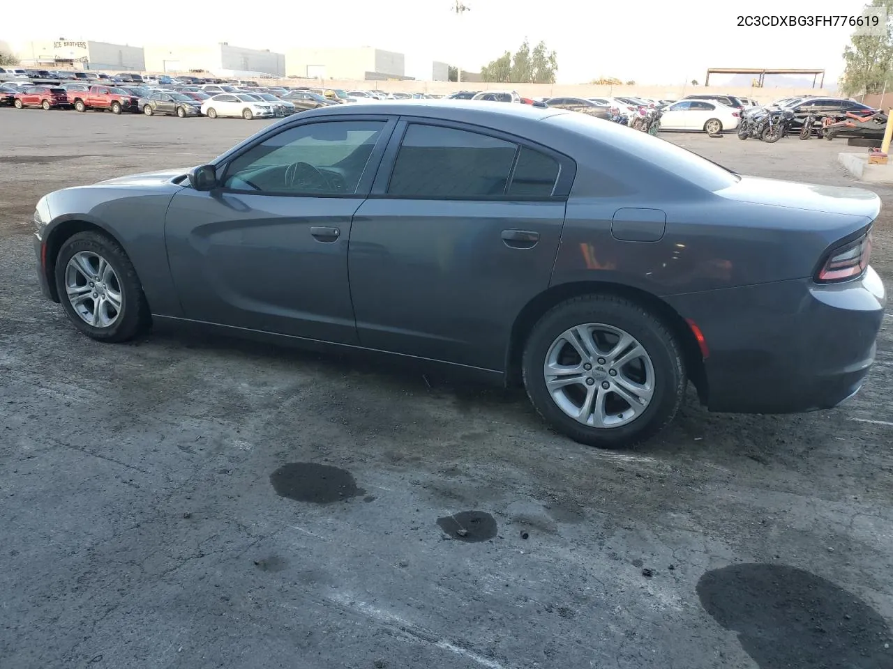 2015 Dodge Charger Se VIN: 2C3CDXBG3FH776619 Lot: 76948424