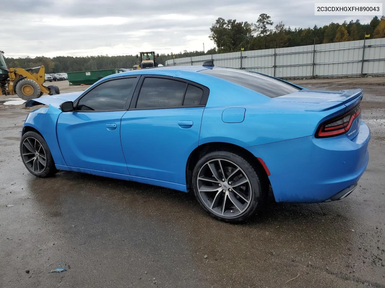 2015 Dodge Charger Sxt VIN: 2C3CDXHGXFH890043 Lot: 76972694