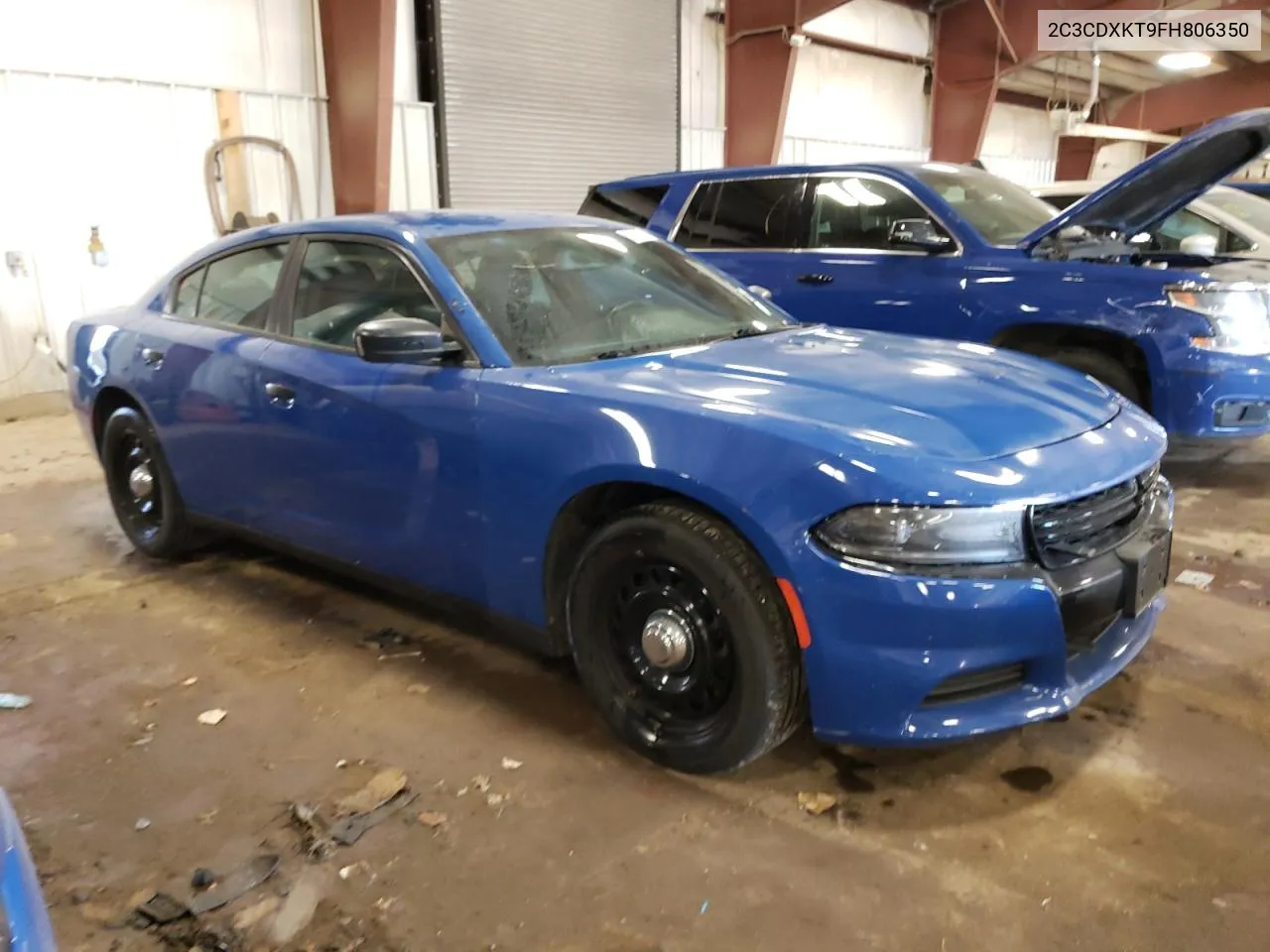 2015 Dodge Charger Police VIN: 2C3CDXKT9FH806350 Lot: 76998714