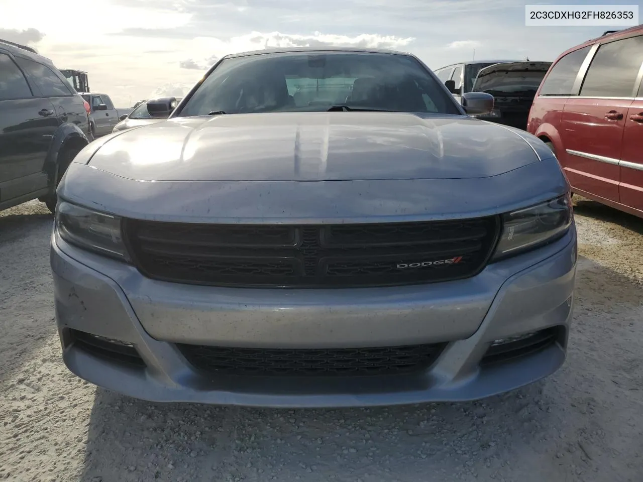 2C3CDXHG2FH826353 2015 Dodge Charger Sxt